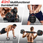 Adjustable dumbbell set,20/35/45/55/70/90lbs Free Weights set with upgraded nut, 4 in 1 Weight Set Used as Kettlebells, Barbell, Push up Stand, Fitness Exercise for Home Gym Suitable Men/Women