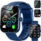 Smart Watch(Answer/Make Call), 1.96" HD Smartwatch for Men Women, 2025 Fitness Watch with 110+ Sport Modes/Heart Rate/Sleep Monitor/Pedometer, IP68 Waterproof Fitness Activity Tracker for Android iOS