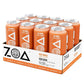 ZOA Zero Sugar Energy Drinks, Wild Orange - Sugar Free with Electrolytes, Healthy Vitamin C, Amino Acids, Essential B-Vitamins, and Caffeine from Green Tea - 16 Fl Oz (12-Pack)
