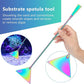 4 in 1 Quarium Aquascape Tools Kits, Anti-Rust Stainless Steel Aquatic Plant Aquascaping Tweezers, Scissors, Spatula for Aquarium Tank Cleaning Fish Tank Aquascape Tools Sets