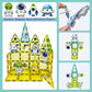 Magnetic Tiles Building Block Set Magnet Tiles Educational Toy Space Adventure Learning Construction Magnetic Toys Set Birthday Gift for Boys Girls Kids Age 3 4 5 6 7 8