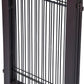 Spirich Freestanding Wire Pet Gate for Dogs, 30 inches Tall Dog Gate for The Houes, Doorway, Stairs, Pet Puppy Safety Fence, 3 Panels