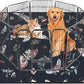 IEUUMLER Washable Pee Pads for Dogs, 1 Pack Insect Pattern Reusable Waterproof Puppy Potty Pads, Non-Slip Absorbent Pet Training Pads for Playpen Crate Bed EU014