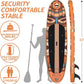 Inflatable Stand Up Paddle Board, 10'x30''x6'' Ultra-Light Paddleboards for All Skill Levels with SUP Accessories, Paddle, Fins, Leash, SUP Pump, Backpack