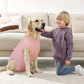 Kuoser Dog Surgery Suit Female Spay, Dog Recovery Suit Male Neuter, Puppy Clothes Onesie for Surgery Anti Licking Abdominal Wounds Pet Surgical Recovery Bodysuit Shirt, Substitute E-Collar & Cone