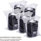 TOBWOLF 12PCS First Aid Self Adherent Bandage, 3" x5yd / 7.5cmx4.5m Cohesive Bandage Tape Wrap, Elastic Athletic Non Woven Fabric Sport Wrap for Sports, Medical - Black