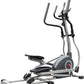 Sunny Health & Fitness Elliptical Trainer Machine w/Built-in Pulse Sensor, Low Impact Cardio Exerciser & Full-Body Cross Training for Home, Optional Free SunnyFit App Link & Electric w/300LB Load