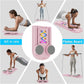 Pilates Board, 6 in 1 Pilates Reformer Set, Foldable Pilates Reformer Machine with Resistance Bands & Ab Trainer for Home Workout, Portable Pilates Board for Women