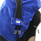 Majestic Ally Nylon Waterproof Fleece Lined Ride On English Saddle Cover-Multiple Color (Royal Blue)