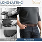 JASGOOD Nylon Canvas Breathable Military Tactical Men Waist Belt With Plastic Buckle
