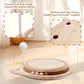 Natural Sisal Cat Scratcher, Round Cat Toys for Indoor Cats Interactive Toys with Ball Track Spring Ball, Kitten Toys for Chasing Hunting Mental Physical Exercise Puzzle