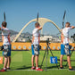 SUNYA X510 Field & Competition Hip Arrow Quiver | 3-Slot Noise-Free Archery Quiver with Sturdy Storage System (42x18cm)