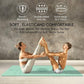 Yoga Mat Non Slip TPE Extra Wide Yoga Mat with Alignment Mark, 72"L x 32"W x 0.32"/0.24"Th (183cm x 81cm x 8mm/6mm), Anti-Tear Exercise Mat with Carrying Strap and Bag, Workout Mats for Yoga, Pilates