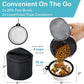 Dog Travel Bag - Airline Approved, 2 Food Containers, 2 Bowls, Treat Pouch & Accessories