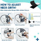 Supet Adjustable Dog Cone Collar After Surgery to Stop Licking,E Collar for Medium Small Dogs, Pet Recovery Collar & Cone,Plastic Cone of Shame for Dogs, Dog Head Neck Cone (S-)