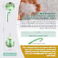 Cat Treat Interactive Toy, Indoor Puzzle Slow Feeding Mental Stimulation Sliding Rolling Cat Toy Ball with Cat Teaser, Cat Treat Dispenser Toy for Large, Medium and Small Cats (Green, ladybug)