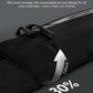 WATERFLY Running Belt Fanny Pack: Slim Breathable 4 Pocket Waist Bag for Men Women Sport Workout Exercise Fitness Phone Holder - Runner Marathon Jogging Waistband Fits ALL Phones Black