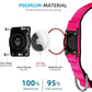 Reflective Air Tag Dog Collar - 100% Waterproof Dog Collar AirTag Holder | Extra-Durable, Soft Padded AirTag Dog Collars for Small Medium Large Dogs