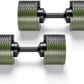 NÜOBELL® Adjustable Dumbbell Set, 5-50 LB or 5-80 LB, Easy Twist 2024-25 Model, All-In-One Weights Set (Pair) for Home, Original Manufacturer