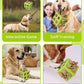 Interactive Puzzle Dog Toy Encourage Natural Foraging Skill, Durable Dog Enrichment Toy Snuffle Cube Cloth Strip with Hide & Seek Food, Slow Feeder for Mind Stimulate & Stress Relief (Green)