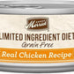 Merrick Limited Ingredient Diet Premium Grain Free And Natural Canned Pate Wet Cat Food, Chicken Recipe - (Pack of 24) 5 oz. Cans