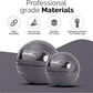 bintiva Non Bounce Slam Ball - Exercise Weighted Deadball for Workout and Fitness Routines - Medicine Dead Weight Ball