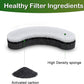 Cat Water Fountain Filter,Arc-Shaped Sponge Activated Carbon Cat Fountain Filters Replacement Filter Compatible WF050 & WF100 Automatic Pet Water Fountain(6 Pack)
