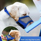 Dog Muzzle, Soft Air Mesh Muzzle for Small Medium Large Dogs Anti Biting Barking Chewing, Breathable Drinkable Adjustable Loop Pets Muzzle for German Shepherd Husky Labrador Retriever (Blue,XL)