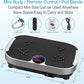 AXV Vibration Plate Exercise Machine Whole Body Workout Vibrate Fitness Platform Lymphatic Drainage Machine for Weight Loss Shaping Toning Wellness Home Gyms Workout
