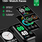 Smart Watch Fitness Tracker (Answer/Make Call), 24/7 Heart Rate Spo2 Blood Pressure Monitor Sleep Tracker, 114 Sports Modes Pedometer Calorie Step Tracker, Waterproof Activity Tracker for Women Men