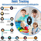 Kids Waterproof Smart Watch Gift for Boys Ages 3-12, 32 Puzzle Games, HD Touchscreen, Dual Camera, Vedio Pedometer Music Player, Kids Watch Toy Birthday Gifts for Boys Ages 5 6 7 8 9 10 (Black)