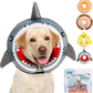 KOOLTAIL Dog Cone Collar Alternative After Surgery, Soft Inflatable Dog Neck Cone for Medium Large Dogs, Adjustable Pet Donut Recovery E Collar with Enhanced Anti-Licking Does Not Impede Vision L