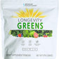 Advanced Greens Plus Powdered Superfood Formula 50 Fruits, Vegetables, Herbs, and Superfoods - Vegan, Vegetarian - 9.84 OZ - 279 g
