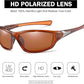 FAGUMA Sports Polarized Sunglasses For Men Cycling Driving Fishing UV400 Protection