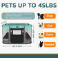 Pet Playpen, Foldable Waterproof Puppy Tent, Portable Cat Playpen, Dog Kennel, Breathable Mesh Crate, Play Pen with Carrying Case, Kitten Pennel, Indoor OutdoorTravel Camping for Small Animal.