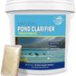 Pond Clarifier Treatment – 36 Packets Natural Pond Water Clear for Outdoor Lakes – Beneficial Enzymes to Improve Water Clarity & Eliminate Odor – Treats Up to 432,000 Sq Ft