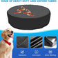 79 inch Dog Pool Cover, Portable Round Collapsible Bathing Tub Kiddie Pool Cover with Oxford Cloth Material and Drawstring Design, Waterproof and Dustproof (Black) - Only Cover…