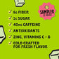 Popwell Caffeinated Variety Pack Better-For-You Prebiotic Soda, with 6g Fiber, 1g Sugar, Vitamins and Immunity Support, 12 fl oz, 12 count (Orange Cream, Lemon Lime, Cream Soda)