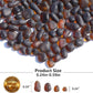 Sea Glass Stones - 2.9LB/46.4oz Brown Frosted Glass Pebbles Gemstones - Perfect for Aquarium Rocks, Fish Tank Gravel, Vase Fillers, Seaglass DIY Crafts, and Home Decor