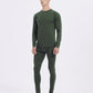Iguana Mens 100% Merino Wool Base Layer Sets for Ski Lightweight Thermal Underwear
