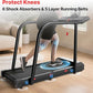 Yesoul Walking Treadmill for Seniors with Long Handrails – 4 Major Safety Protections, Emergency Stop Button, Treadmill for Home 300 lbs Capacity, Recovery Walking Machine with LED Display
