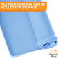 Neater Pet Brands Neater Mat Pet Mats for Food and Water, Cat & Dog Bowl Mat Waterproof Silicone, Feeding Tray, Dog Food Mats for Floors, Placemat w/Raised Edge for Under Bowls, 16” x 10”, Light Blue