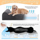 Orthopedic Dog Beds for Large Dogs, 7" Memory Foam Dog Beds with Waterproof Liner, Chew Proof Microsuede Cover, Removable and Washable, Nonskid Bottom, 48"x30" L Grey