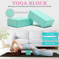 Yoga Wheel Set, Wheel Foam Roller for Back Pain & Stretching, Yoga Blocks 2 Pack with Strap, Trigger Point Therapy Massage Ball for Deep Tissue, 500lbs Capacity, Back Cracker Roller