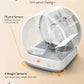 MeoWant Self-Cleaning Cat Litter Box, Integrated Safety Protection Automatic Cat Litter Box for Multi Cats, Extra Large/Odor Removal/APP Control Smart Cat Litter Box with Mat & Liner