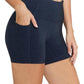 baleaf Women's 8"/ 5"/ 3" Biker Shorts High Waist Yoga Workout Gym Running Volleyball Spandex Shorts with Pockets