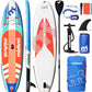 Mistral Inflatable Stand Up Paddle Board, 11'6''x33''x6'' Inflatable SUP All Around Board, Extra Wide iSUP, Stable, Beginner Paddle Board with SUP Accessories, Anti-Slip EVA Deck for Adults & Youth
