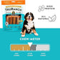 Collagen Rolls - 6" Collagen Rolls for Dogs - Long Lasting Healthy Joint Support - Rawhide Alternative - Skin & Coat Health - Made with Real Chicken, Value Pack, 15 Bags, 60 Count