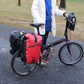 Rhinowalk Bike Bag Waterproof Bike Pannier Bag for Bicycle Cargo Rack Saddle Bag Shoulder Bag Laptop Pannier Rack Bicycle Bag Professional Cycling Accessories