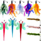 AcceLeah Cat Worm Toy Refills - Assorted Teaser Wand Toys with Bell (11 Pcs)